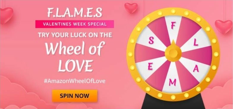 Amazon Wheel Of Love Quiz Answers - Play & Win Exciting Prizes